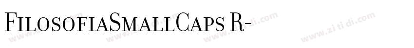 FilosofiaSmallCaps R字体转换